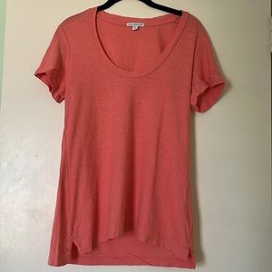 James Perse Coral Tee